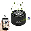 Wireless-WiFi-Security-Mini-Camera, Real 1080P Full HD with Night Vision and Motion Detection Recording, 2-IN-1 Real-time Monitoring for Home/Office
