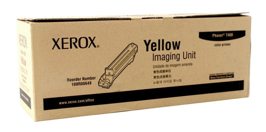 XEROX Imaging Unit for xerox Phaser 7400, Yellow, 108R00649