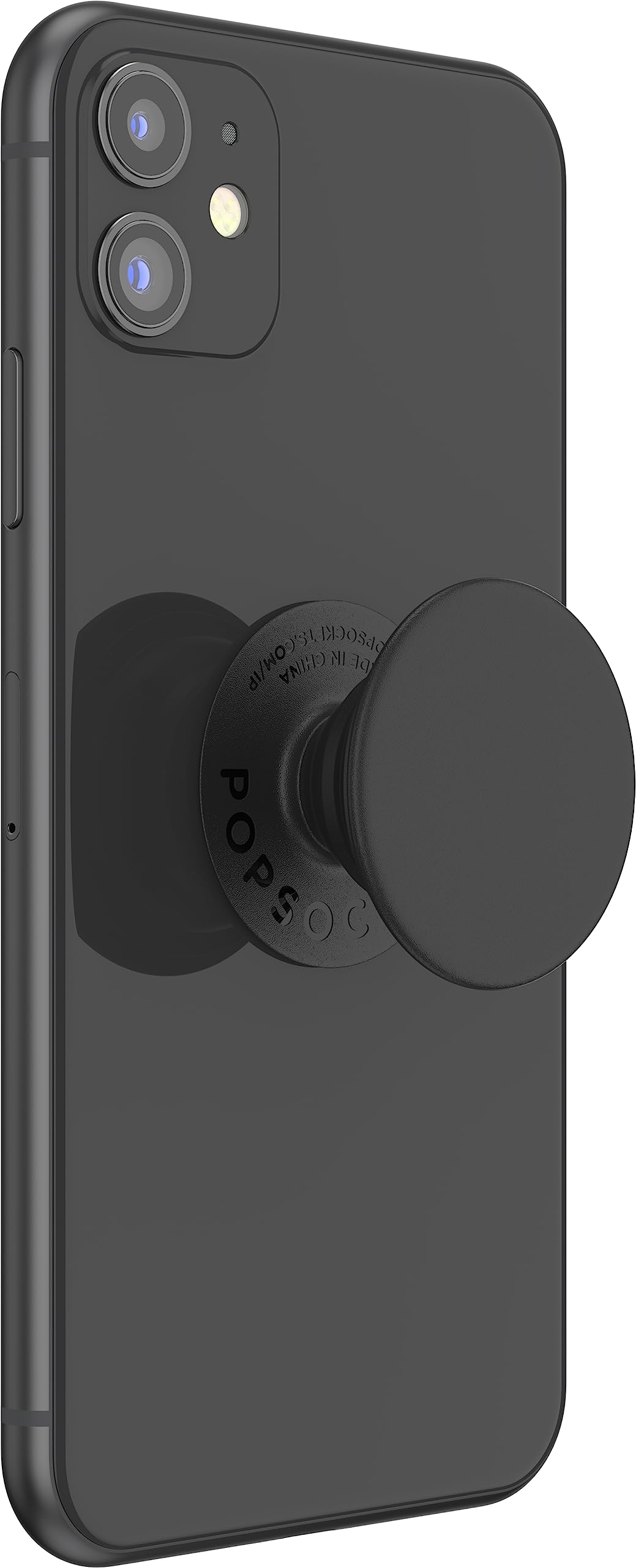 PopSockets: PopGrip with Swappable Top for Phones and Tablets - Black