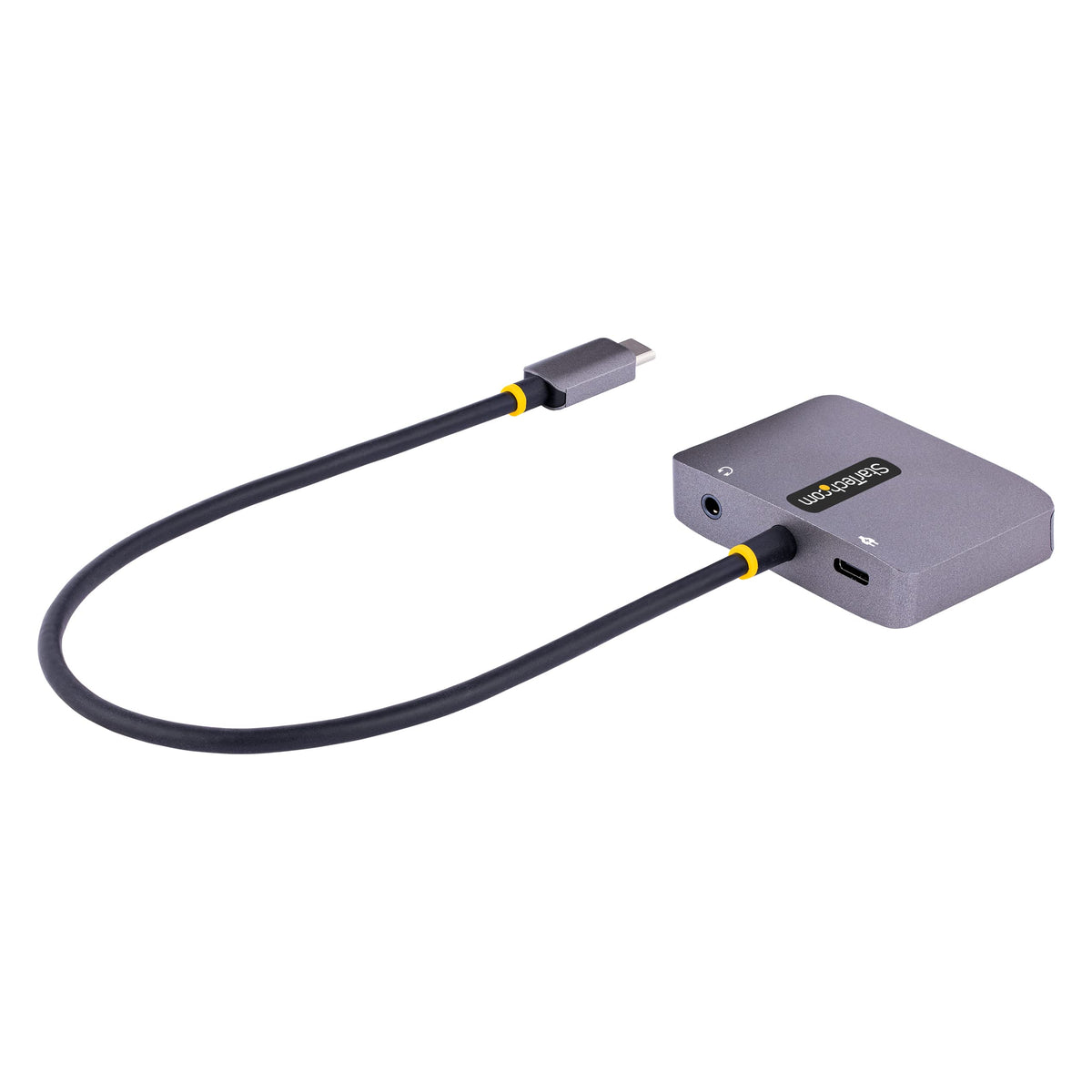 StarTech USB-C to HDMI/VGA Adapter, 4K 60Hz, 100W PD (122-USBC-HDMI-4K-VGA)