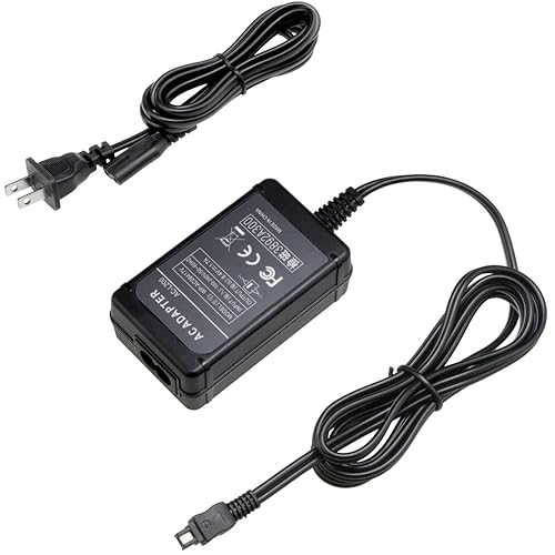 Glorich AC-L200 Replacement AC Power Adapter/Charger to Replace AC-L200 L200C L200D AC-L25 L25A L25B L25C for Sony Handycam DCR-HC40 PC109 SX85