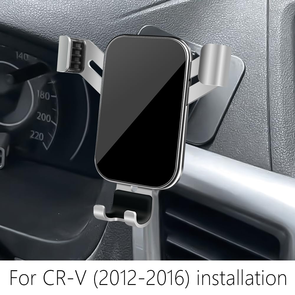 LUNQIN Car Phone Holder for Honda CR-V CRV 2012 2013 2014 2015 2016 LX SE EX EX-L Touring SUV Auto Accessories Best Cell Phones Mount Cellphone Mobile