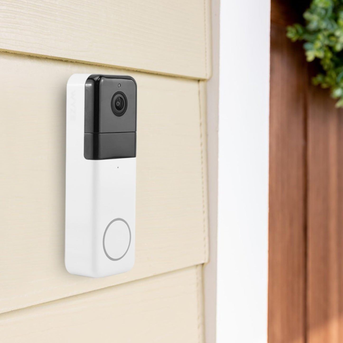 LEFXMOPHY 2-Pack Backplate for Wyze Wireless Video Doorbell Pro Back Plate Part with 2 Hole Screw Mounting Holder Accessory