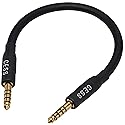 CNCESS CESS-248-6i 4.4mm Balanced Male to Male Cable - Shielded with Metal Connectors & Heat Shrink Protection, High-Fidelity Audio, Durable Design…