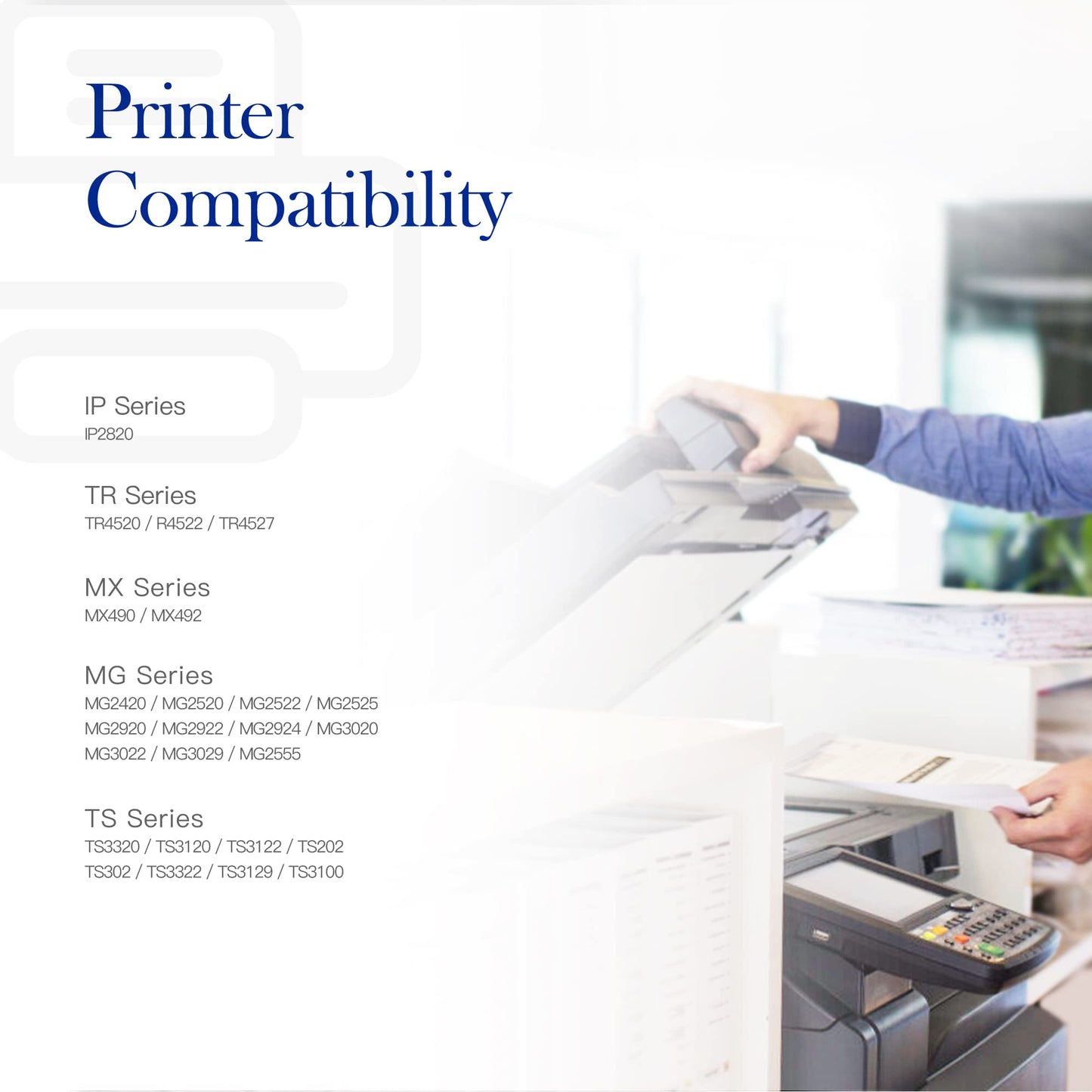 Valuetoner Remanufactured 245xl Ink Cartridge Replacement for Canon PG-245 XL 245XL 245 PG-243 243 to use with Canon Pixma MX492 MX490 Printer