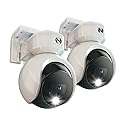 Night Owl® Add On Wired 4K Deterrence Cameras with 2-Way Audio - 2 Pack - White