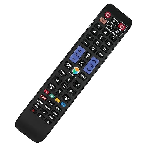 Replacement Remote Control for Samsung UN49MU7000 UN55MU7000 UN65MU7000 UN55MU8500FXZA UN65MU8500 UN58MU6100 UN55MU6490 Curved 4K Ultra HD Smart LED