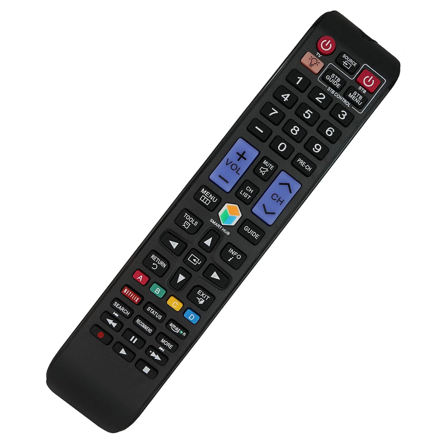 Replacement Remote Control for Samsung UN49MU7000 UN55MU7000 UN65MU7000 UN55MU8500FXZA UN65MU8500 UN58MU6100 UN55MU6490 Curved 4K Ultra HD Smart LED