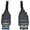 Tripp Lite U324-006-BK USB 3.0 Super Speed 5Gbps (A Male to A Female) Extension Cable (6 Feet, Black)