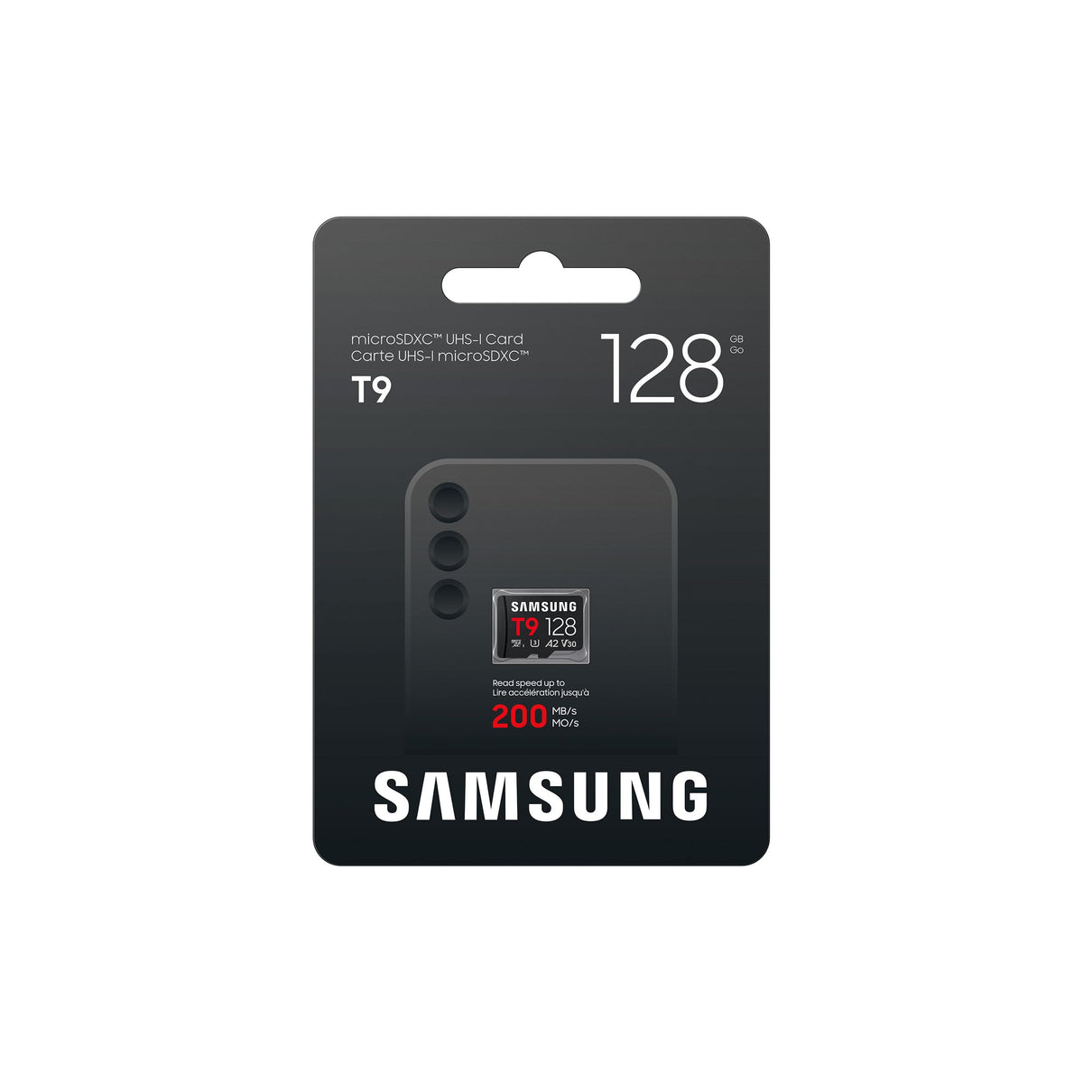 Samsung microSDXC T9 128GB, Transfer Speeds Up to 200MB/s