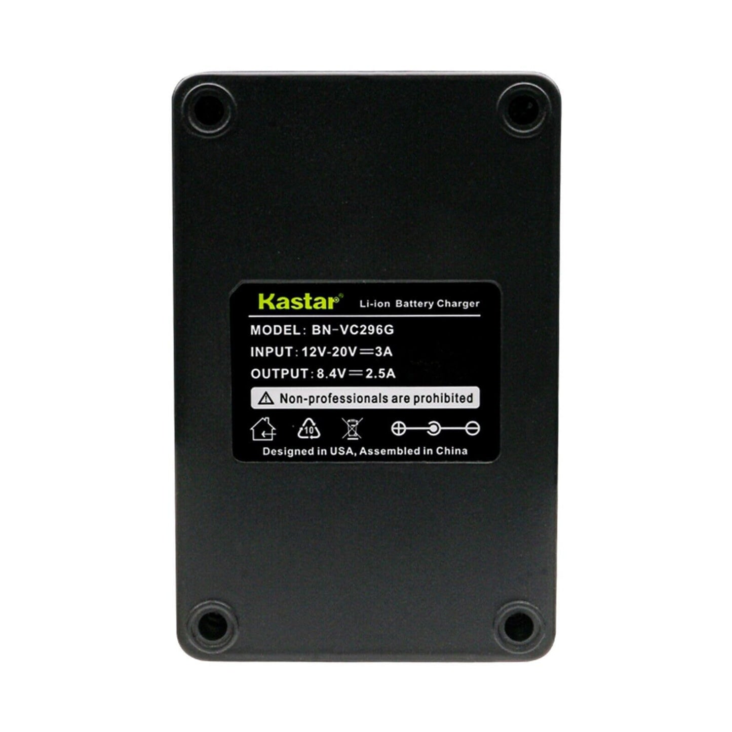 Kastar Ultrafast Battery Charger Replacement for JVC GY-HC500 GY-HC500E, GY-HC500U GY-HC500UN, GY-HC500SPC GY-HC500SPCN, GY-HC550 GY-HC550E GY-HC550UN
