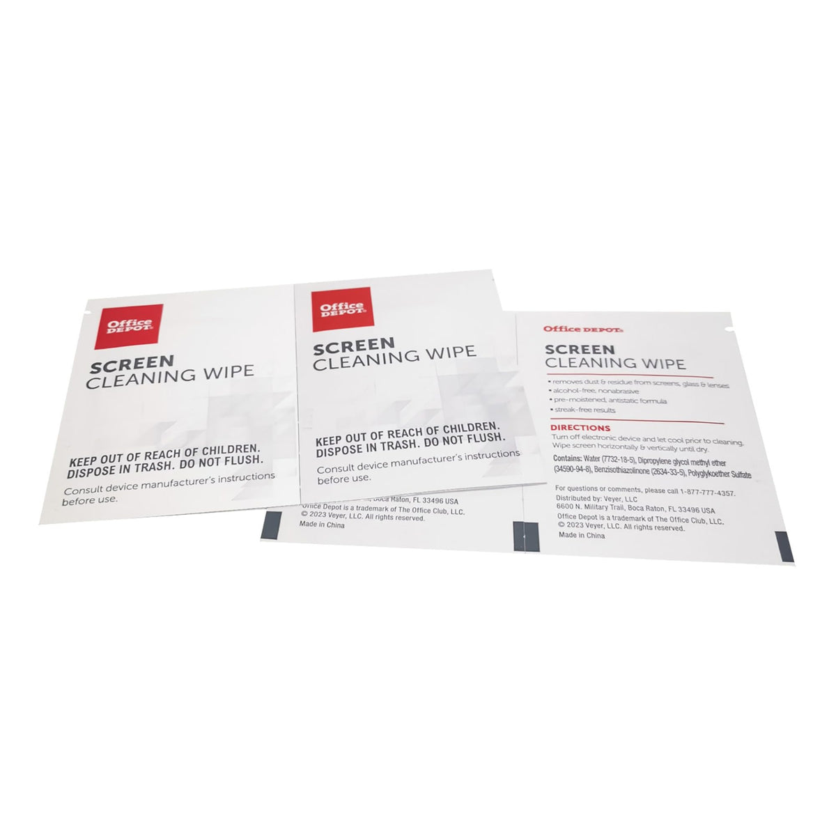 Office Depot® Brand Screen-Cleaning Wipes, Pack Of 100