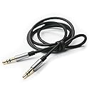 NEW NEOMUSICIA Replacement Cable Compatible with Sony MDR-XB950BT, MDR-10R, MDR-10RC, MDR-10RBT, MDR-NC50, MDR-NC200D Headphones Black 4.5ft/150cm