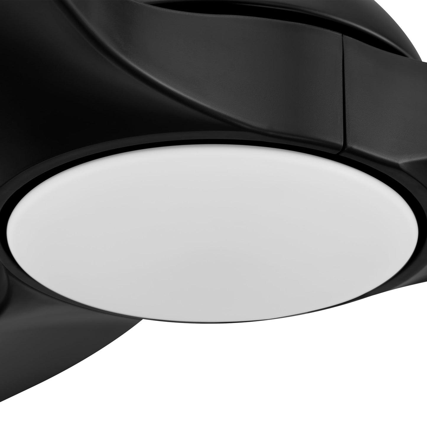DESIGNERS FOUNTAIN Arcas Ceiling Fan with Lights, 60 Inch LED Light Indoor Outdoor 3-Blade Fan, Remote Control, RGB, Matte Black, FR-ARC60RGB-MB