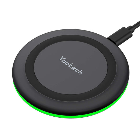 Yootech Wireless Charger,10W Max Wireless Charging Pad Compatible with iPhone 17/17 Pro/17 Pro Max/Air/16/15/14/13/SE 2022/12/11,Samsung Galaxy