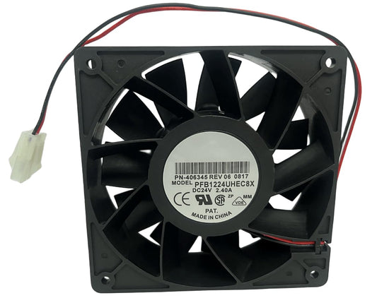 PFB1224UHEC8X Inverter Cooling Fan PFB1224UHEC8X DC24V 2.40A 12CM 12038 2-Wire Cooling Fan