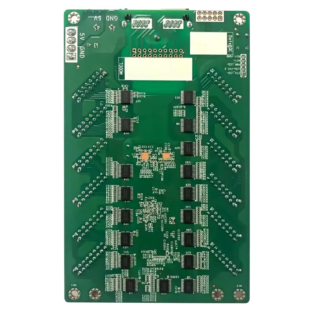 ZiaYi MRV412 Novastar LED Screen Receiving Card Display Control System Card 512x512 Pixels 12*HUB75E Interface