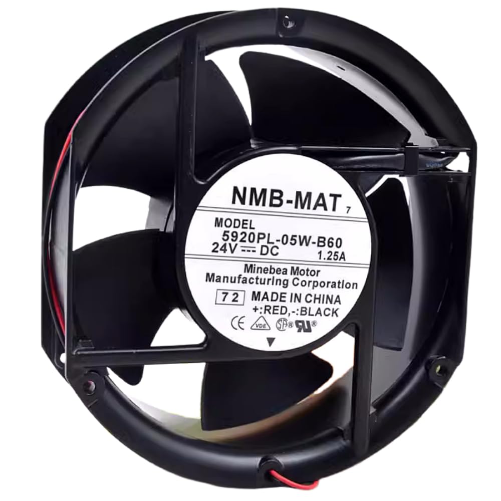 for 5920PL-05W-B60 24V 1.25A 17CM 17251 2-Wire Cooling Fan