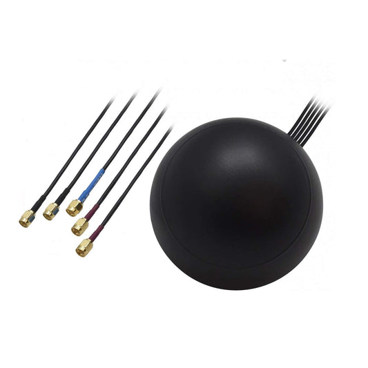 Teltonika PR1KCO28 GNSS/LTE MIMO/Wi-Fi MIMO Antenna Combo; Compatible with RUT241, RUT200, RUT240, RUT951, RUTX09, RUT955,RUT956, RUT950, RUTX11