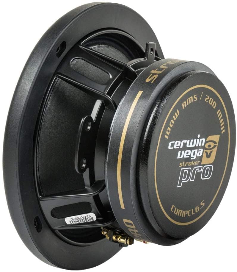 CERWIN-VEGA! Stroker Pro 6.5" 200W Car Audio Speaker CVMPCL6.5