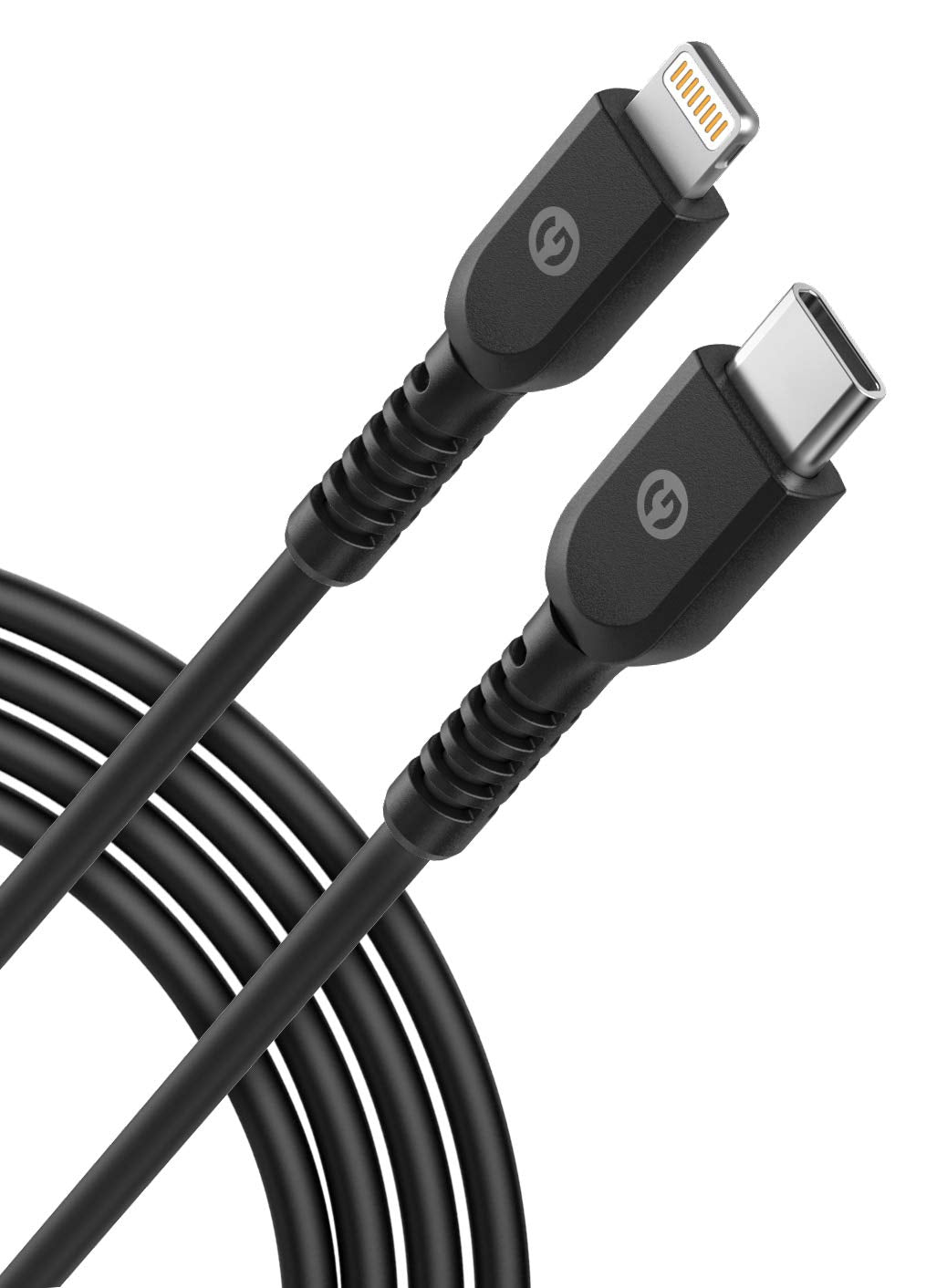 GALVANOX Short iPhone Charging Cable (2 Pack) Apple MFi Certified USB C to Lightning 1ft Braided Charger Cords Compatible with iPhone 11/12/13/14 Pro…