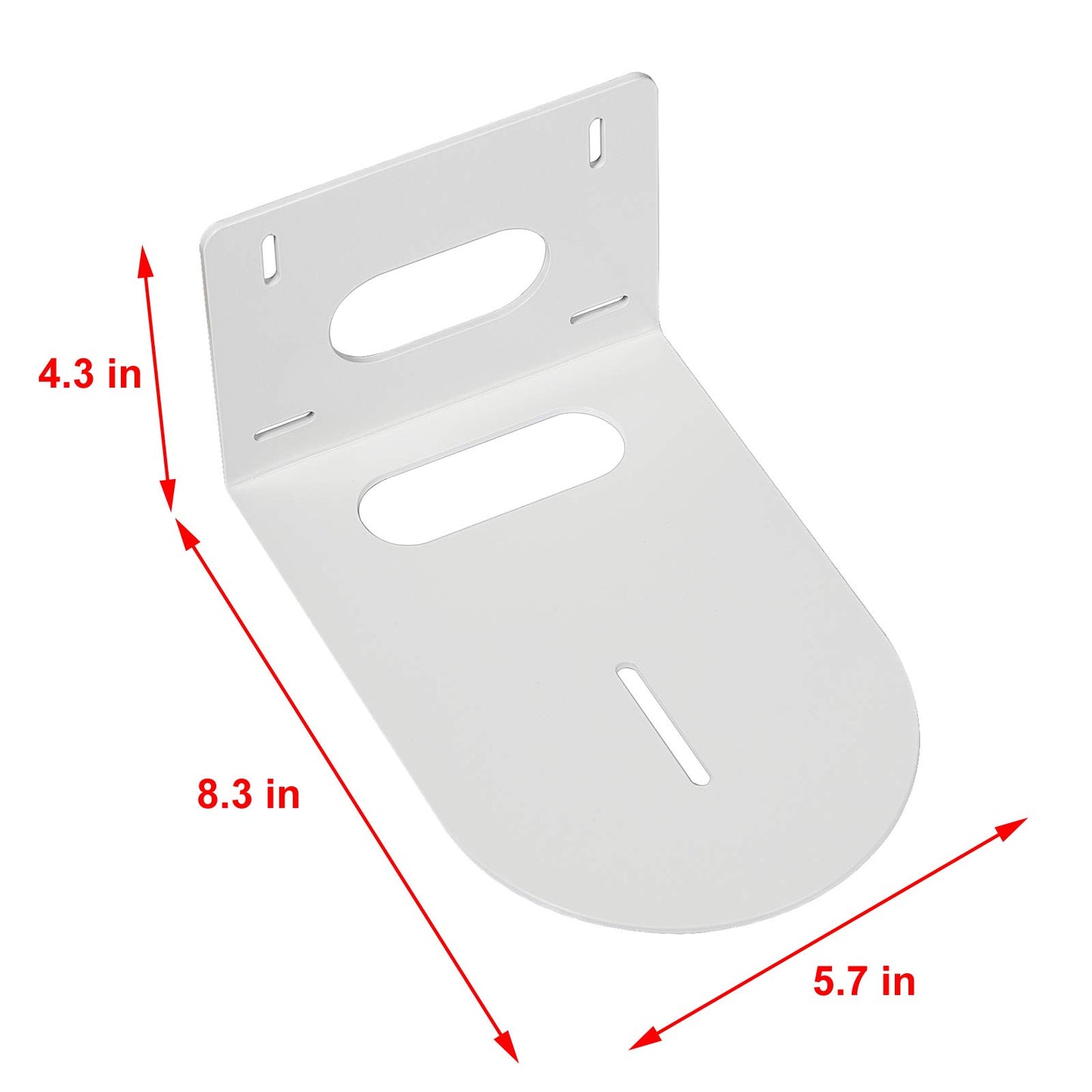 BSWAN Small Universal Wall Mount Bracket for PTZ Camera Select Cameras HCM-1 (White)