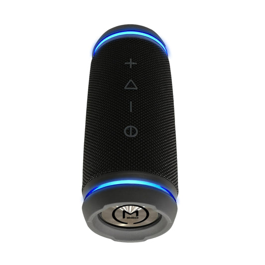 Morpheus 360 BT7750BLK Sound Ring II Portable Bluetooth Speaker - 25W Stereo - Loud 360 Degree HD Surround Sound w/Bass - 20H Battery - Portable