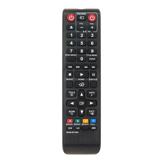 AK59-00149A sub AK59-00148A Replaced Remote fit for Samsung Blu-ray Player BD-ES5300 BD-F5100 BD-FM51C BD-FM57C BD-H5100 BD-H5900 BD-HM51 BD-HM59