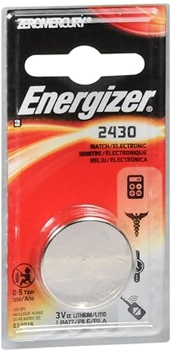 Energizer 2430 Watch/Electronic Lithium Battery 1 ea (Pack of 11)