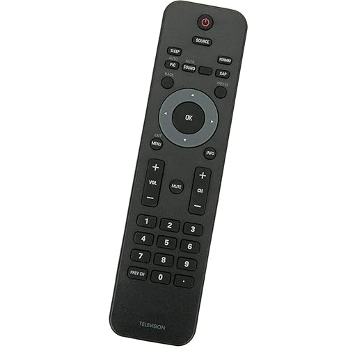 New Remote Control for Philips TV 32PFL4505D 32PFL4505D/F7 22PFL4505D/F7 19PFL4505D