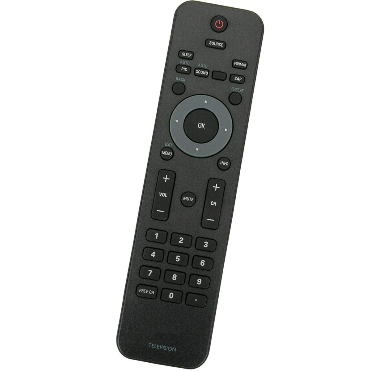 New Remote Control for Philips TV 32PFL4505D 32PFL4505D/F7 22PFL4505D/F7 19PFL4505D