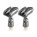 Generic Replacement Wireless Microphone Clip Holder Clamp Mount for Sennheiser SKM 100-835 G3 G4 Wireless Handheld Transmitters, 2 Pack