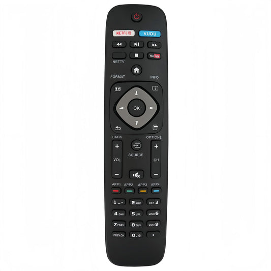 Replacement Remote Control for Philips 65PFL5603/F7 65PFL5703/F7 65PFL5903/F7 75PFL5603/F7 Smart TV