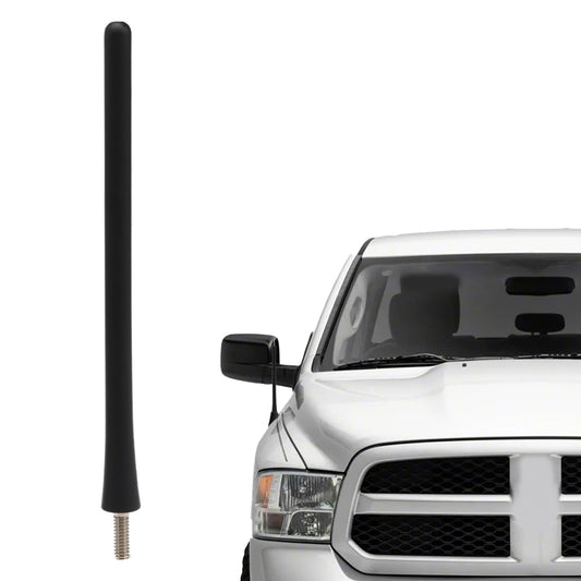 LQYLMY Short Rubber Antenna Compatible with Ram 1500 Dodge Jeep, 7" Car Wash Proof Flexible Rubber Aerial Antenna, Pickup Truck Radio Antenna Mast
