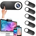 Webcam Cover Slide, Ultra Thin Round Hole Laptop Camera Cover Slide Blocker for Computer MacBook Pro iMac PC Tablet Notebook Surface Pro Echo Show