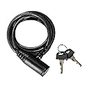 Spypoint CLM-6FT Six-Foot Long Trail Camera Coated Cable Lock Steel Cable Lock for securing Scouting Cameras Fits Most Trees and All Cameras Comes