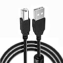 Xivip 8125e Printer Cable USB 2.0 Cord for HP OfficeJet Pro 8125e, 9125e, 8139e, 9135e, 9730e, 8135e, 8015e, 9015e, for HP DeskJet 2855e, 2827e