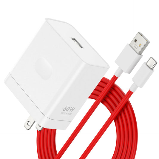 Compatible for Oneplus 15 15R 13 12 12R 11 10 Pro Charger Fast Wall Block 80W 65W for One Plus 13R 9 Pro 10T 10R 8T 8 7T 7 Pro Open Pad Nord 2T CE 2 3