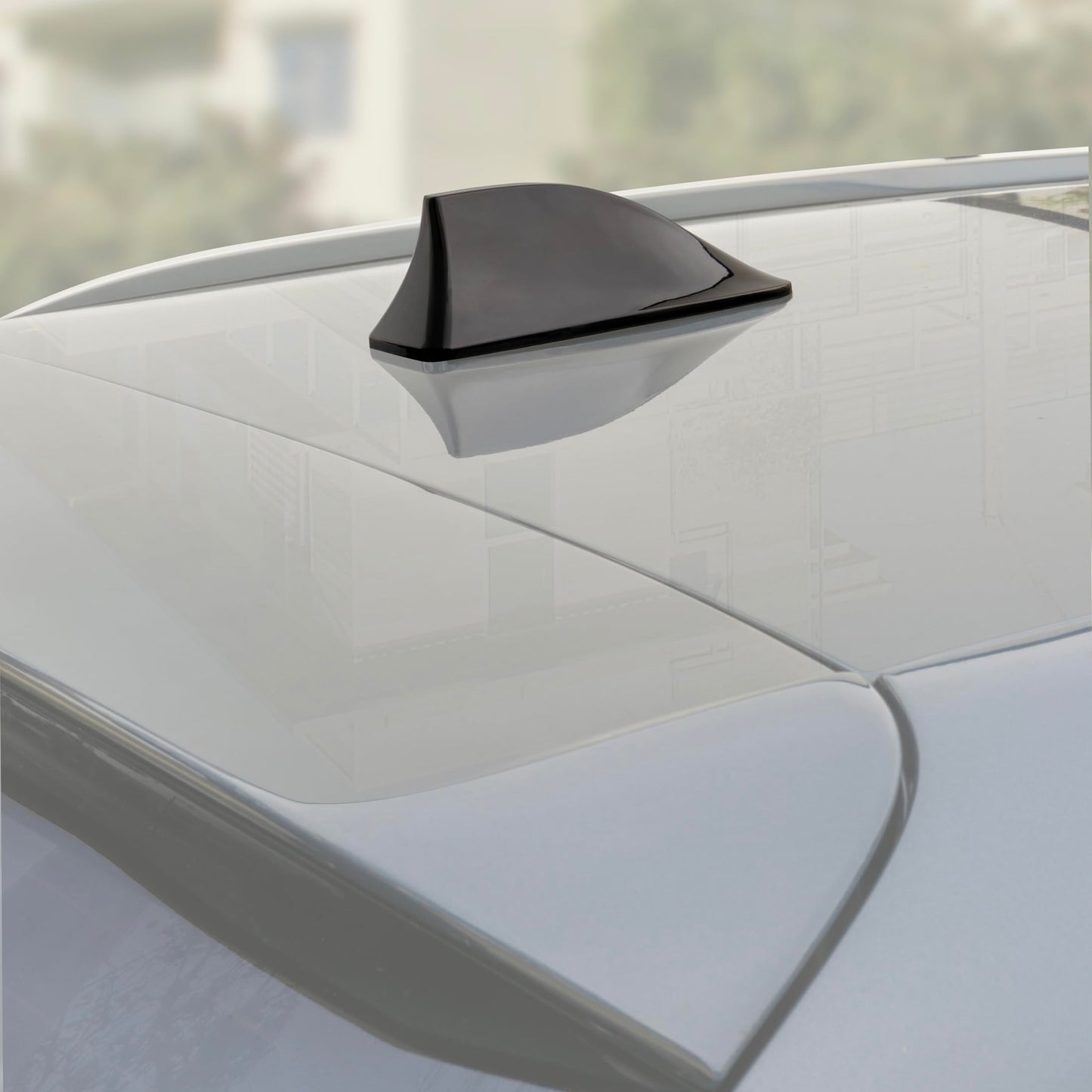 Scosche RMSFC-MX3 Shark Fin Antenna Cover for AM/FM Radio - Fits Most Vehicles with an Existing Roof Top Antenna - Easy Install for Car, Truck, SUV