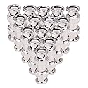 BeElion 15-Pack BNC Male to Male Coaxial Coupler Straight Adaptor Connector M/M