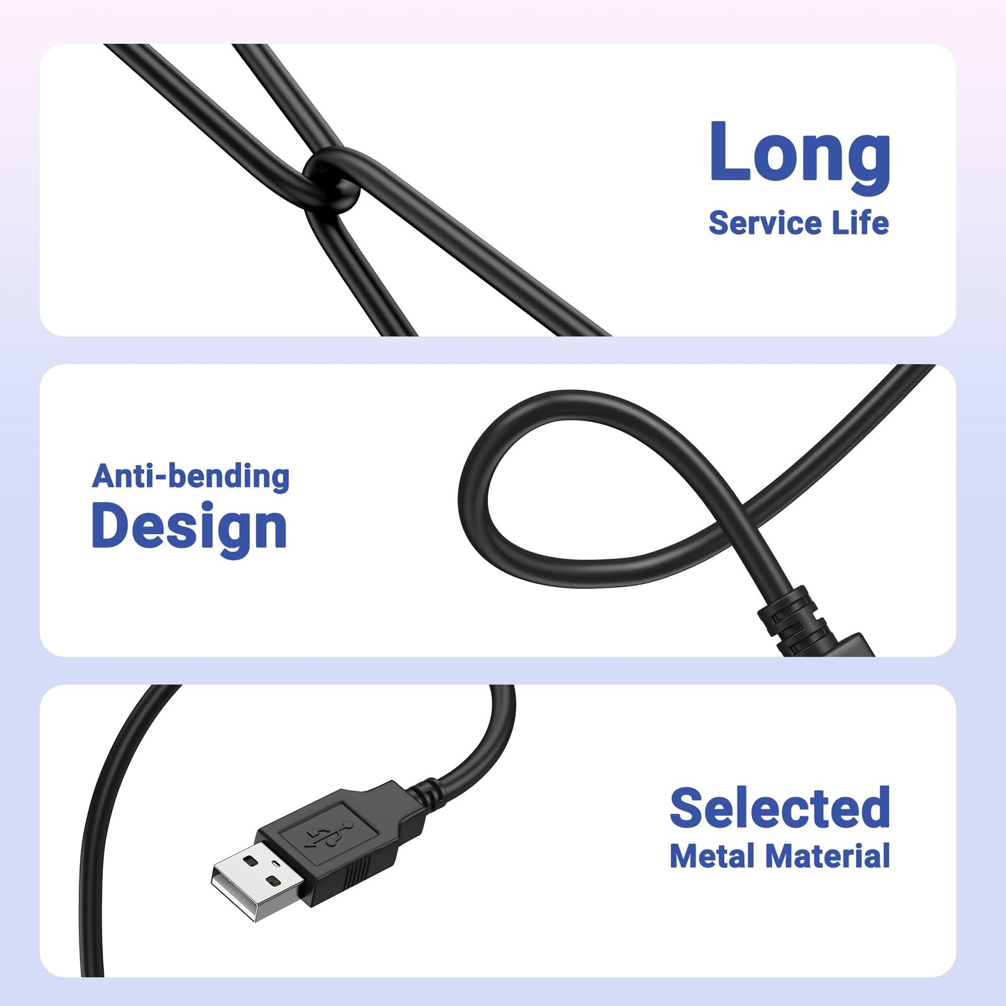 Digipartspower USB PC Charging Cable Power Charger Cord for Iridium 9575 Extreme 9505A 9555 Satellite Phone