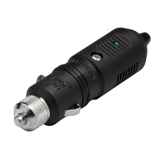 Marinco 12VPG SeaLink Deluxe Marine 12-Volt Plug (Black)