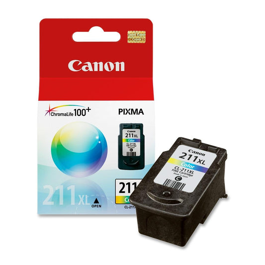 1 X New CL-211XL Extra Large Color Ink Inkjet Cartridge for PIXMA MP240 and MP480 (Computer)
