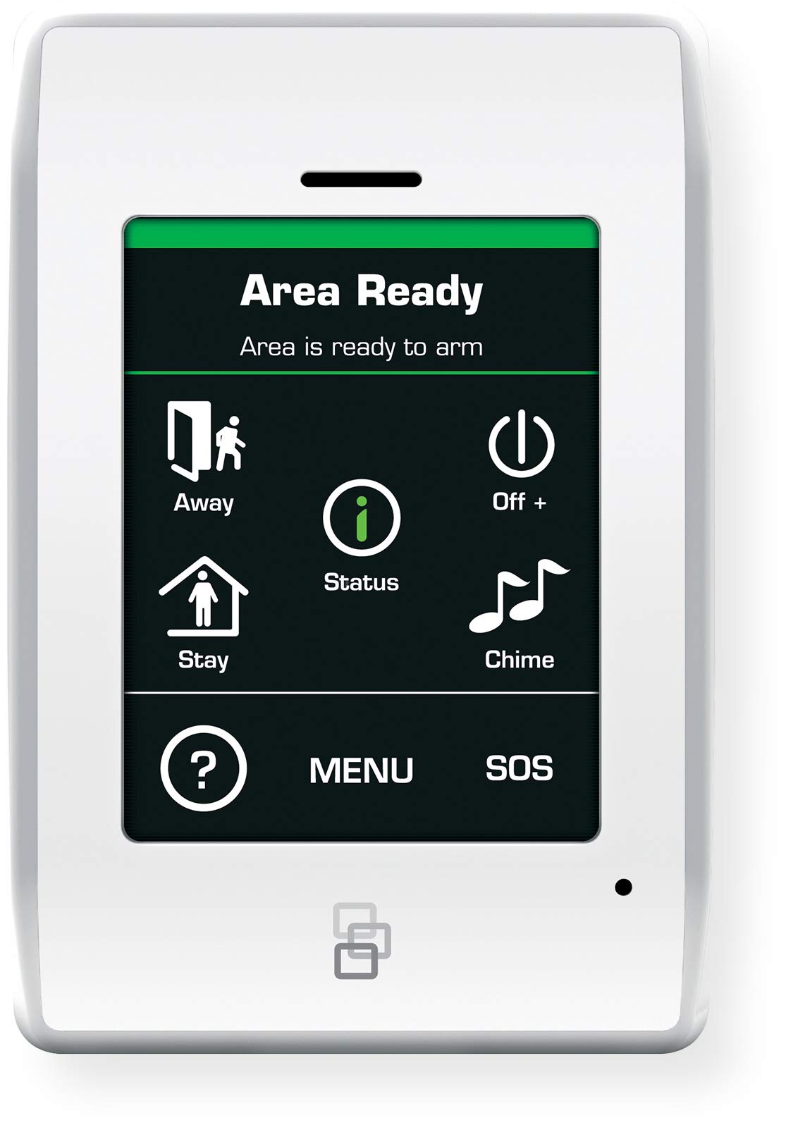 Interlogix NX-1820E NetworX Touch Screen Keypad, 3.5" Color Touch Screen, Icon-based Graphic Interface, Built-in Message Board, NetworX System