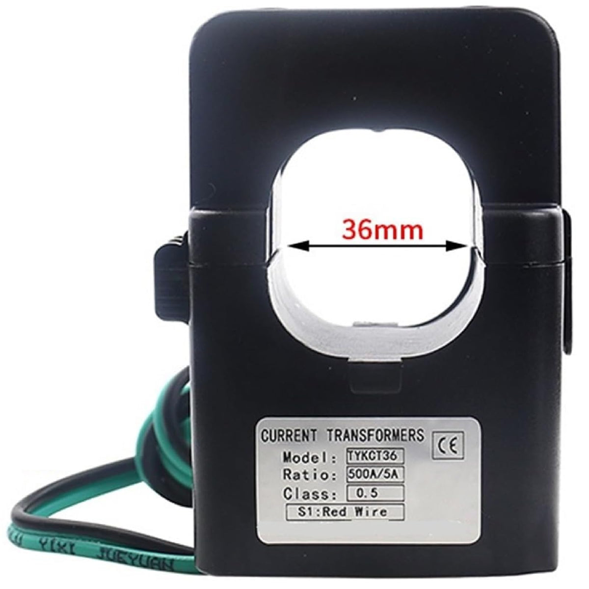 Split Core Current Transformer KCT-36 Current Sensor 100A 200A 250A 300A 400A 500A 600A Mini Current Transformer CTs(600A (150A(5A))