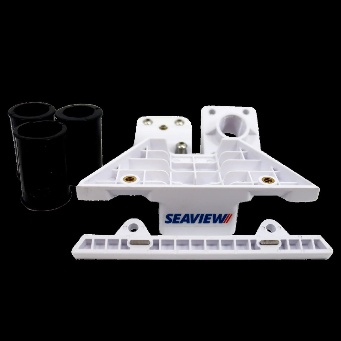 SEAVIEW Rail Mount Bracket for Starlink Mini Antenna | Stainless Steel Clamp | Fits 1 Inch to 1.25 Inch Diameter Rails | Marine Grade Construction |