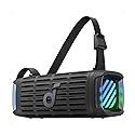 Soundcore Boom 3i by Anker, Compact Outdoor Speaker, IP68 Waterproof, Floating Playback, Saltwater-Resistant, BassUp 2.0, 50W Portable Speaker