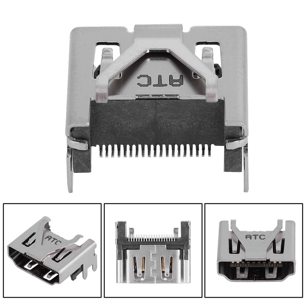 HDMI Port Socket Plug Jack Interface Connector Repair Part Replacement for PS4 PRO-2000