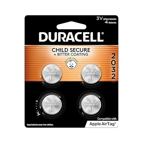 Duracell Lithium Medical Battery, 3V, 2032, 4/Pack, Model: , Hand/Wrist Watch Store