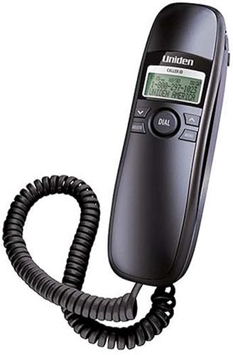 Uniden 1260BK Black Slimline Caller ID Phone